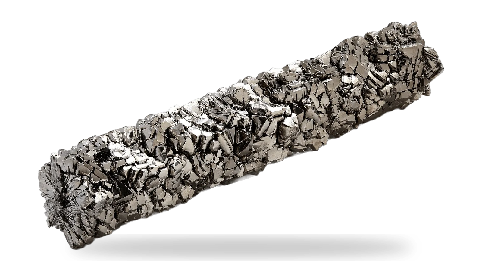 Titanium crystal bar