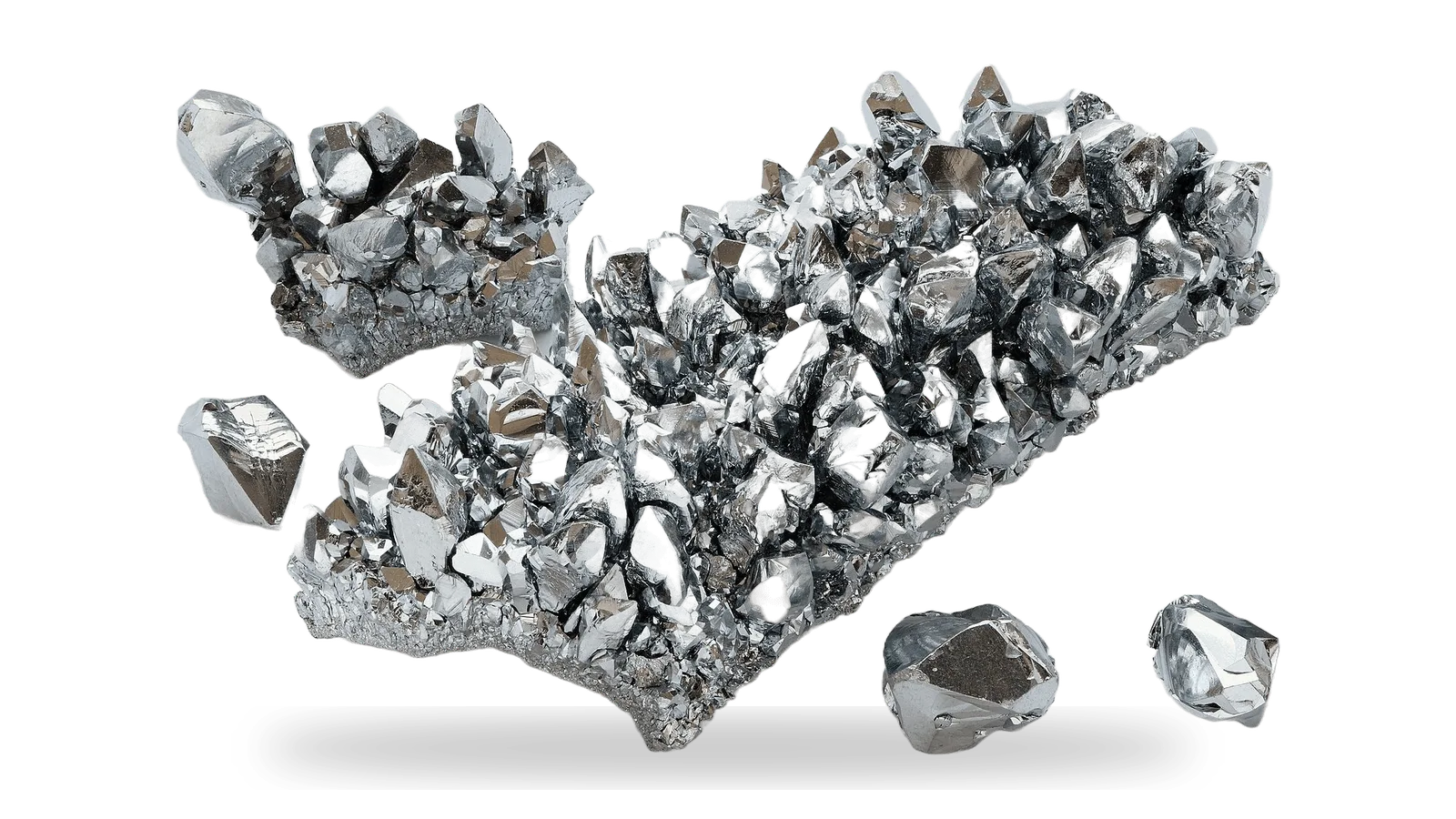 Chromium metal crystals